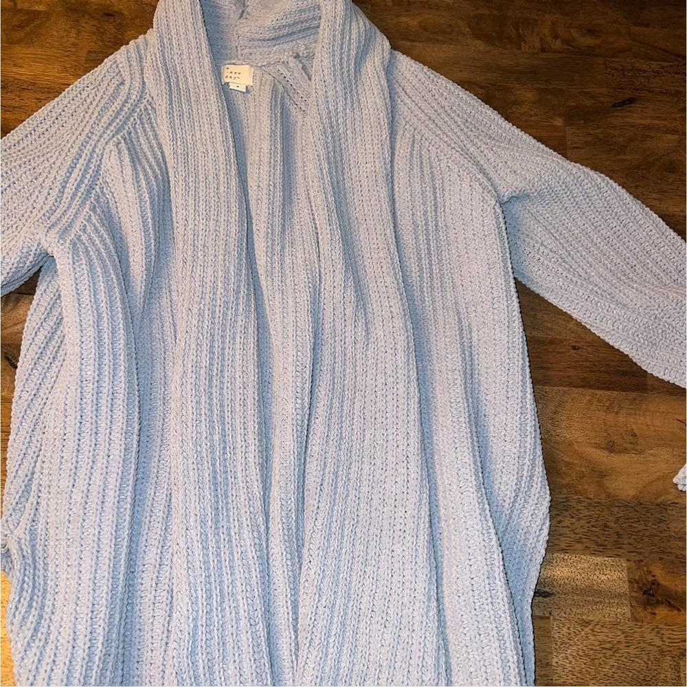 A new day cardigan‎ light blue small